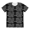 surely not everybody was kung fu fighting All Over Women's T-shirt