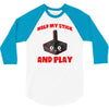 gaming hold and play 3/4 Sleeve Shirt