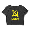 ussr cccp russia che revolution new Crop Top