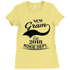 New Gram 2018 Rokie Dept. Ladies Fitted T-Shirt