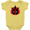 dead funny Baby Bodysuit