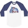 raising the flag 3/4 Sleeve Shirt
