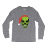 santa clous skeleton Long Sleeve Shirts