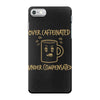 over caffeinated (2) iPhone 7 Case
