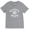 bulldog mum V-Neck Tee