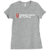 resistance is futile Ladies Fitted T-Shirt