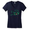 vegan Women's V-Neck T-Shirt