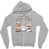 drinking buddies Zipper Hoodie