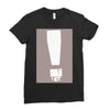exclamation box Ladies Fitted T-Shirt