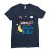 grandma moon&amp;back Ladies Fitted T-Shirt