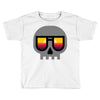 sunset skull Toddler T-shirt