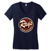 rays records inspired by the blues brothers ideal birthday present Women's V-Neck T-Shirt