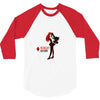 harley quinn 3/4 Sleeve Shirt