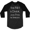 the net is dark and full of spoilers 3/4 Sleeve Shirt