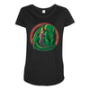 how to train your ancient god Maternity Scoop Neck T-shirt