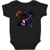 more heart than less Baby Bodysuit