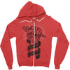 never stop fighting spirit Zipper Hoodie