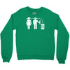 bla bla bla  fun shirt herrentag kult Crewneck Sweatshirt
