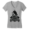 I Am Beagle Actually In A Very Commited Relationship Women's V-Neck T-Shirt
