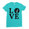 Love Star Trek Ladies Fitted T-Shirt