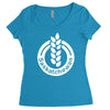 saskatchewan canada Women's Triblend Scoop T-shirt