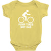 funny eco bicycle (2) Baby Onesie