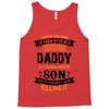Super Cool Daddy Of A Freaking Awesome Son Tank Top