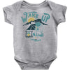 wake up and drink a coffee Baby Onesie