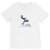 dolphin rider V-Neck Tee