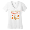 This is What I'm Thankful for Baby Women's V-Neck T-Shirt