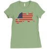 proud to be ameowican Ladies Fitted T-Shirt