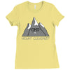 Nerd Mount Cleverest Ladies Fitted T-Shirt