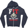 we all lift down here Zipper Hoodie