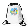 unicorn chill Drawstring Bags