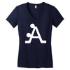 a doggy Women's V-Neck T-Shirt