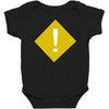 warning Baby Bodysuit
