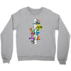 Pride Floral LGBT Colors Crewneck Sweatshirt