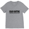boar hunting tex V-Neck Tee