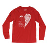 half of my heart is in heaven with my angel Long Sleeve Shirts
