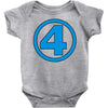 number 4 Baby Onesie