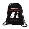 Pray for Las Vegas, Route 91 Harvest 2017 Drawstring Bags