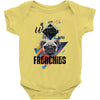 who loves frenchies Baby Bodysuit