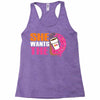She Wants The D - Dunkin Donuts Racerback Tank