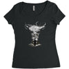 book of gods Women's Triblend Scoop T-shirt