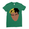 abstract design of xxxtentacion Ladies Fitted T-Shirt