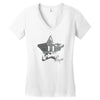 obey aku 2 Women's V-Neck T-Shirt