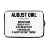 August Girl Hated By Many Laptop sleeve