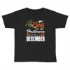 Halloween Kings Are Born In December Toddler T-shirt