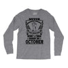 Never Underestimate Dog Rescuer Who Was Born October Long Sleeve Shirts