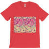 pink triangle print T-Shirt